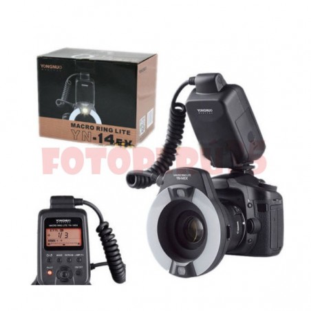 Flash Macro Yongnuo YN-14EX TTL para Canon