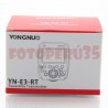 Disparador Transmisor Trigger Yongnuo YN-E3-RT (Canon ST-E3-RT)