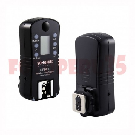 Disparador flash trigger Yongnuo RF-605