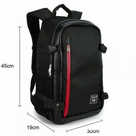 Mochila para cámaras DSLR y laptop hasta 15.6" con base rígida