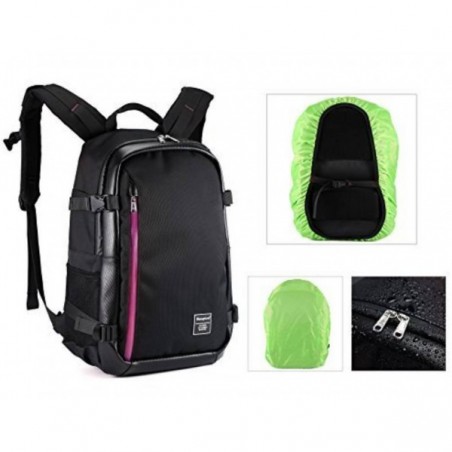 Mochila para cámaras DSLR y laptop hasta 15.6" con base rígida