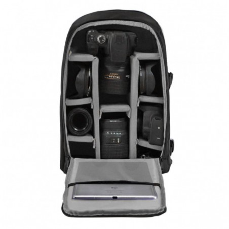 Mochila para cámaras DSLR y laptop de hasta 15.6"