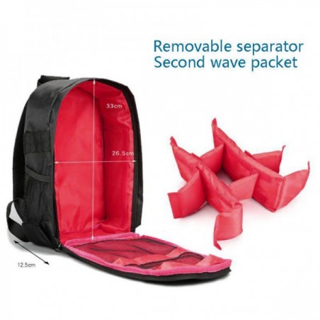 Mochila compacta para cámaras DSLR