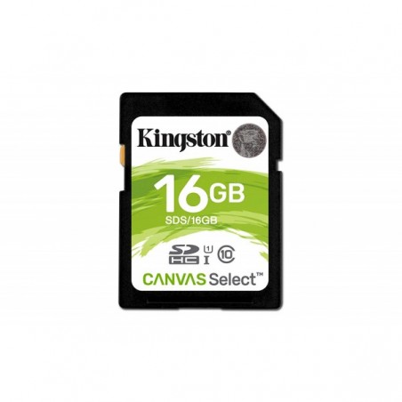 Memoria SD Kingston de Clase 10 80MB/s