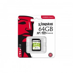 Memoria SD Kingston de Clase 10 80MB/s