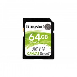 Memoria SD Kingston de Clase 10 80MB/s