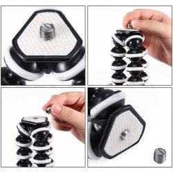 Trípode octopus flexible portátil para cámaras  y celulares