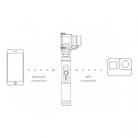 Estabilizador FeiyuTech G6 Gimbal de 3 ejes para GoPro Hero 6, Hero 5