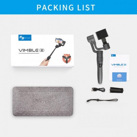 Estabilizador FeiyuTech Vimble 2 Gimbal de 3 ejes para celulares