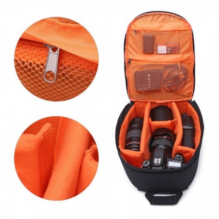 Mochila compacta Caden D7 para cámara DSLR