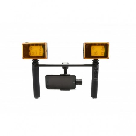 Estabilizador FeiyuTech SPG Plus Gimbal de 3 ejes para celulares con agarradera de 2 manos