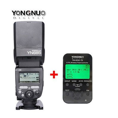 Combo Flash YONGNUO YN685 + Radio transmisor YN622-TX