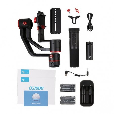 Estabilizador FeiyuTech A2000 Gimbal de 3 ejes para cámaras DSLR