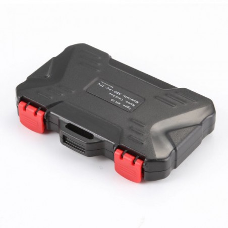 Case porta tarjetas de memoria a prueba de agua y golpes