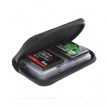 Case porta tajetas de memoria SD y Compact Flash