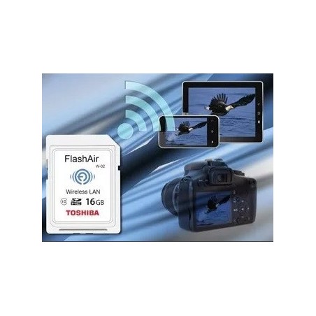 Tarjeta de memoria SD Inalámbrica TOSHIBA Flash Air W-03