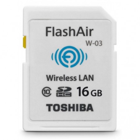 Tarjeta de memoria SD Inalámbrica TOSHIBA Flash Air W-03
