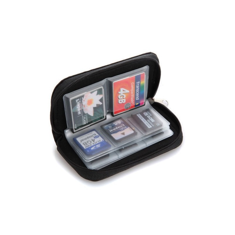 Case porta tajetas de memoria SD y Compact Flash