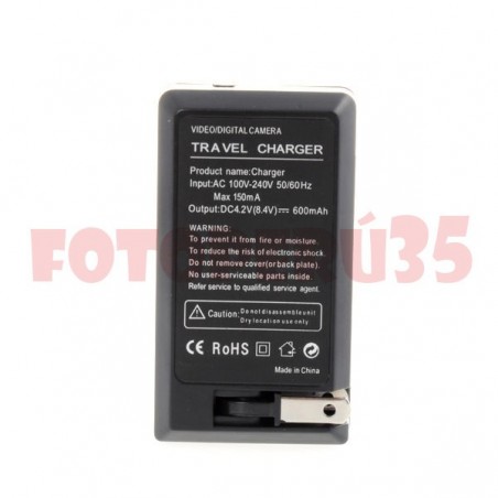 Cargador genérico para baterías sony y de luces led tipo NP-F960 NP-F970 NP-F550 NP-F570 NP-F750