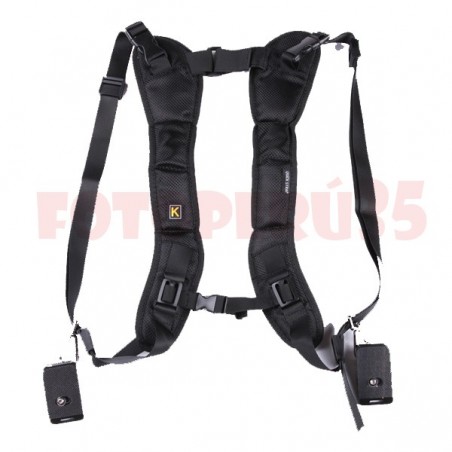 Correa de hombro - Double Strap - para 2 cámaras DSRL