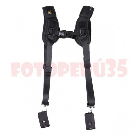 Correa de hombro - Double Strap - para 2 cámaras DSRL