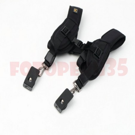 Correa de hombro - Double Strap - para 2 cámaras DSRL