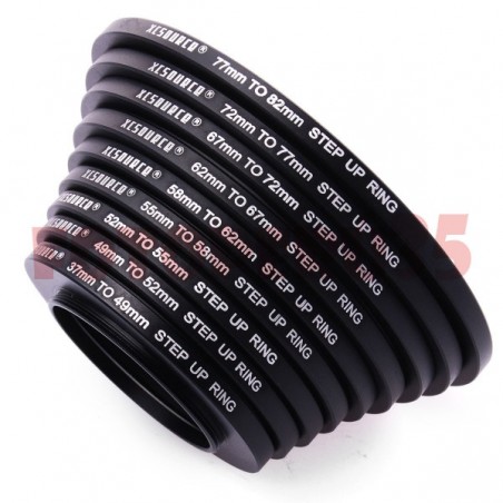 Kit de anillos ampliadores y reductores de diámetro para filtro