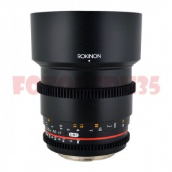 Lente Rokinon 85mm T1.5 Full Frame - CINE para Canon