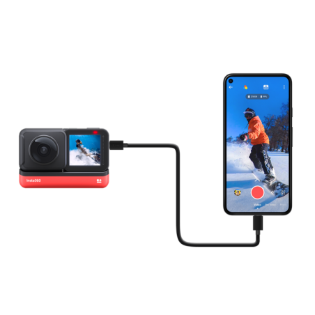 Cable de transferencia Insta360 para Cámara ONE R ONE RS - Datos y transmisión en vivo
