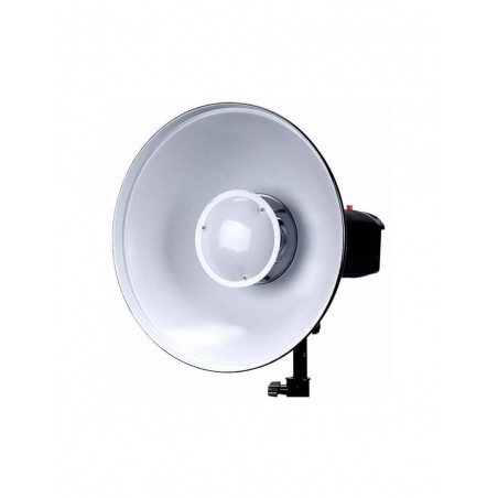 Beauty Dish Godox BDR-W550 de 55cm (Blanco) con Tela Difusora incluida (Montura Bowens)