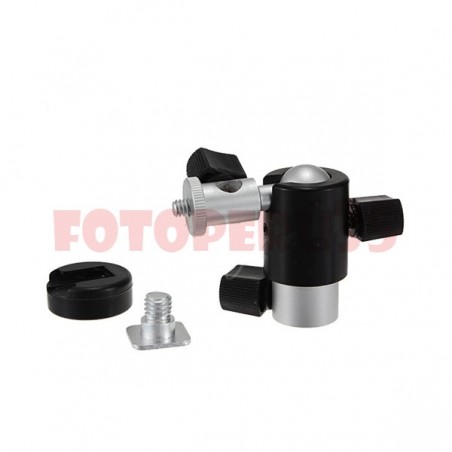 Bracket de rótula para flash portátil y sombrilla tipo C2 - Swivel 360º - Parante