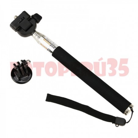 Monopodo para cámara Gopro 1/2/3 y compacta (INCLUYE ADAPTADOR)