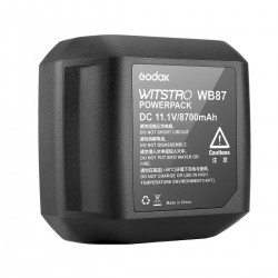 Batería WB-87 WB-87A GODOX para flashes Wistro AD600BM