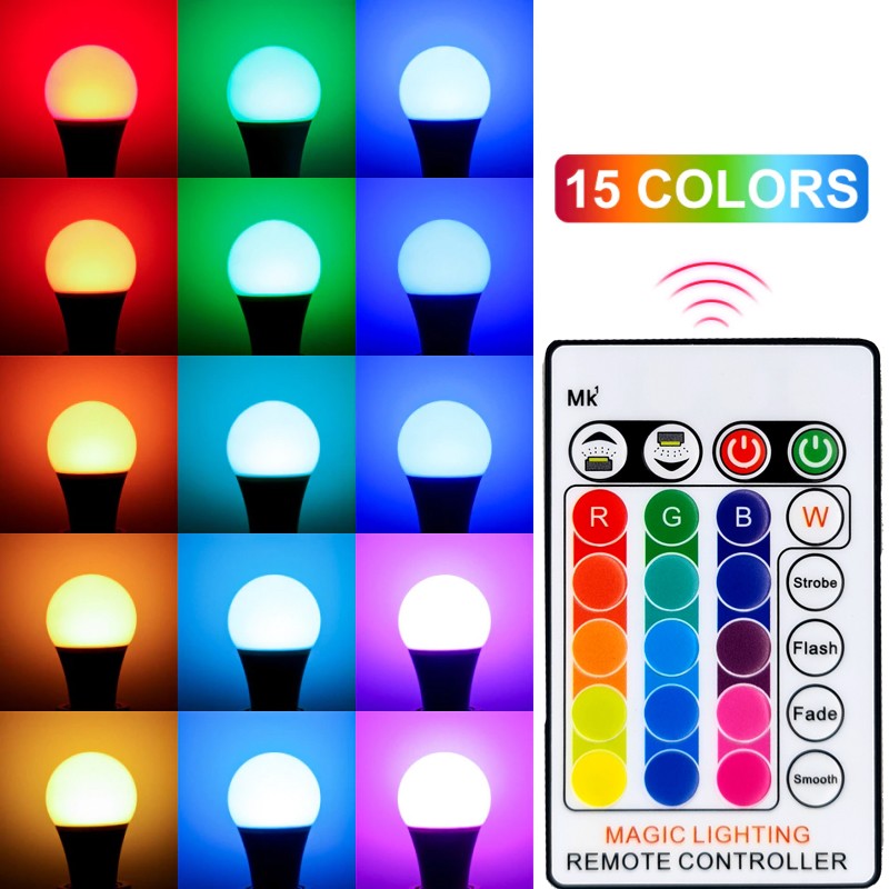 Foco LED, luces de imagen recargables, focos de armario con control remoto,  iluminación de acento mini de 13 colores, focos RGB, con control remoto en