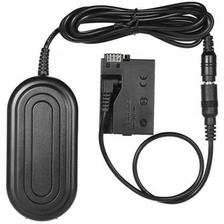 Adaptador de corriente y Batería dummy para Canon LP-E8