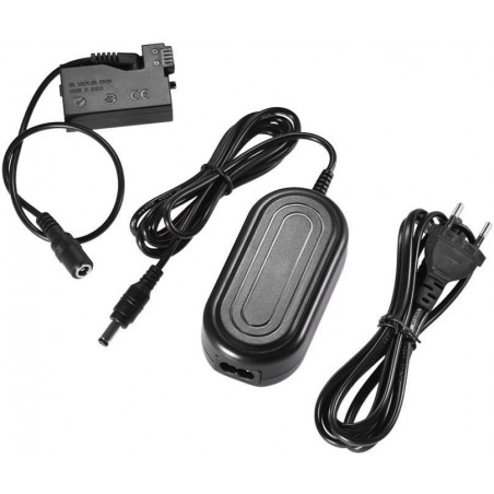 Adaptador de corriente y Batería dummy para Canon LP-E8