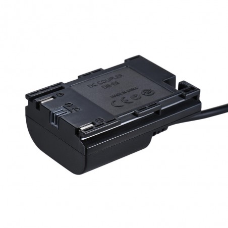 Adaptador de corriente y Batería dummy para Canon LP-E6