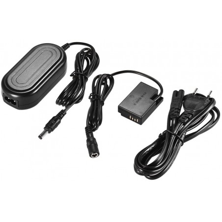 Adaptador de corriente y Batería dummy para Canon LP-E17