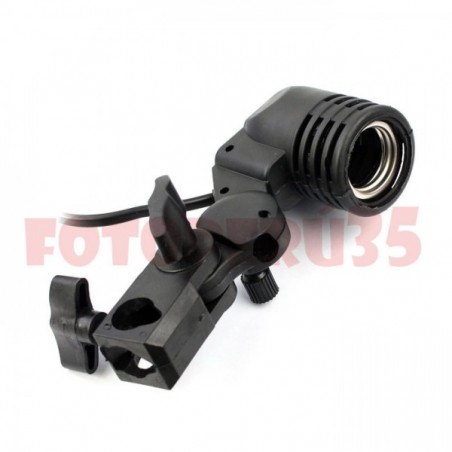 Socket para foco ahorrador (E27) ideal para video o fotografía de productos