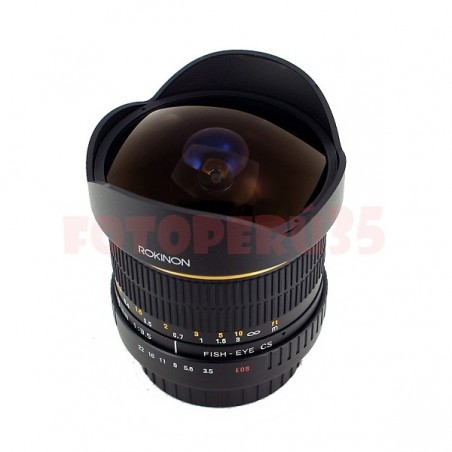 Lente Rokinon 8mm Nikon