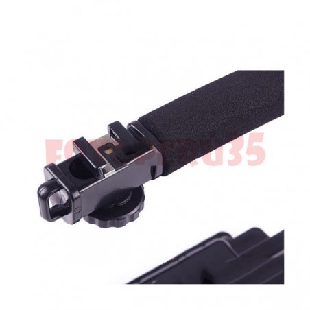 Agarradera para tomas bajas - Video grip - Bracket tipo U