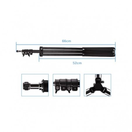 Parante liviano de 1.9m - Tubo 22mm-19mm-16mm