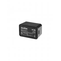 Cargador base GODOX VC26 para flash V1 V860III y AD100 Pro