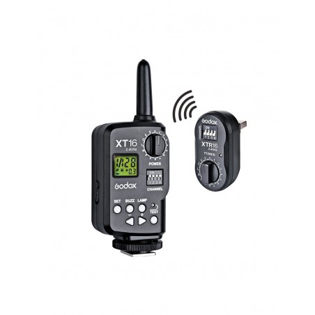 Pack GODOX de disparador XT-16 y receptor XTR-16