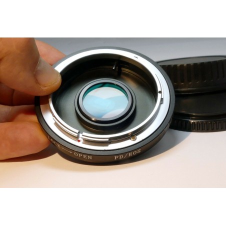 Adaptador FD EF con conectores y cristal de enfoque infinito