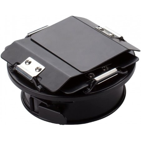 Pack GODOX BD-03 de Barn door, grilla y filtros de color - Montura universal