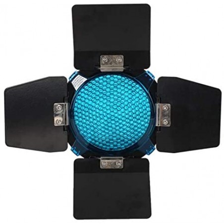 Pack GODOX BD-03 de Barn door, grilla y filtros de color - Montura universal