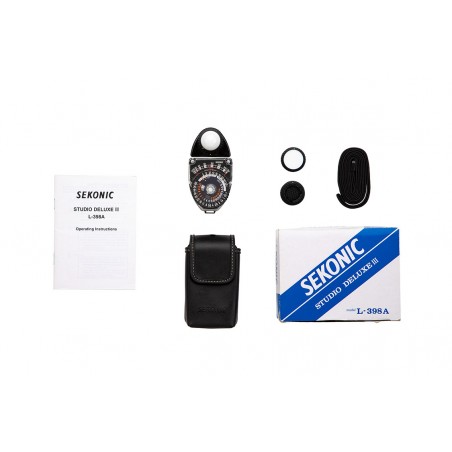 Fotómetro Sekonic L-398A STUDIO DELUXE III - Análogo para luz continua