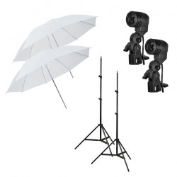 Paraguas GODOX UB-004 blanco y negro 84cm