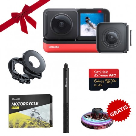 Pack navideño Insta360 One R (Twin Edition) con Spinner 360 de regalo